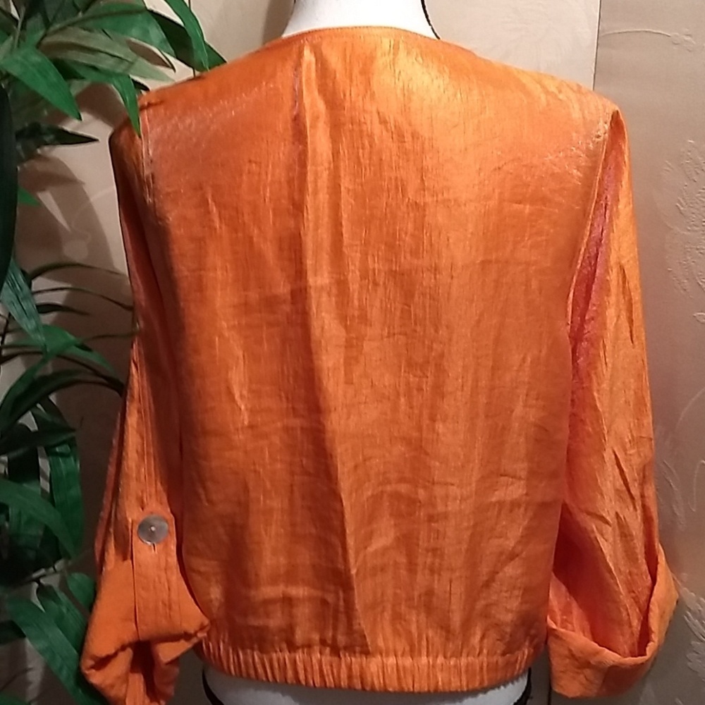 Ruby Rd. orange jacket - Picture 4 of 5